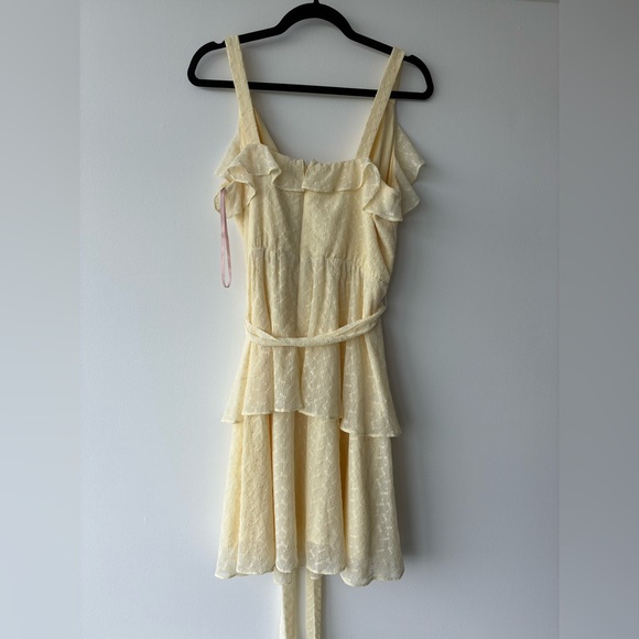 Gal Meets Glam Helena Eyelet Dress in Sunshine - Picture 7 of 11